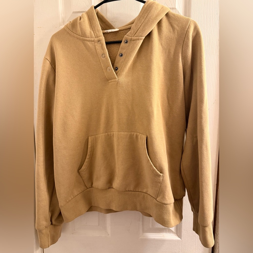 Reflex Beige Knit Womens Sweater size large